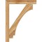 Ekena Millwork Imperial Block Rough Sawn Bracket, Western Red Cedar, 4"W x 34"D x 46"H BKT04X34X46IMP05RWR - alternate 3